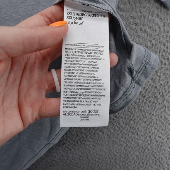 Under Armour Sportstyle TShirt 2XL Gray Heather Men Short Sleeve Athletic NWT - Picture 11 of 13